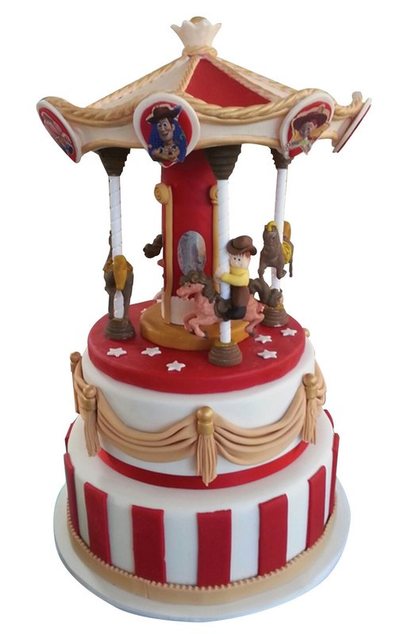 Carrousel cake